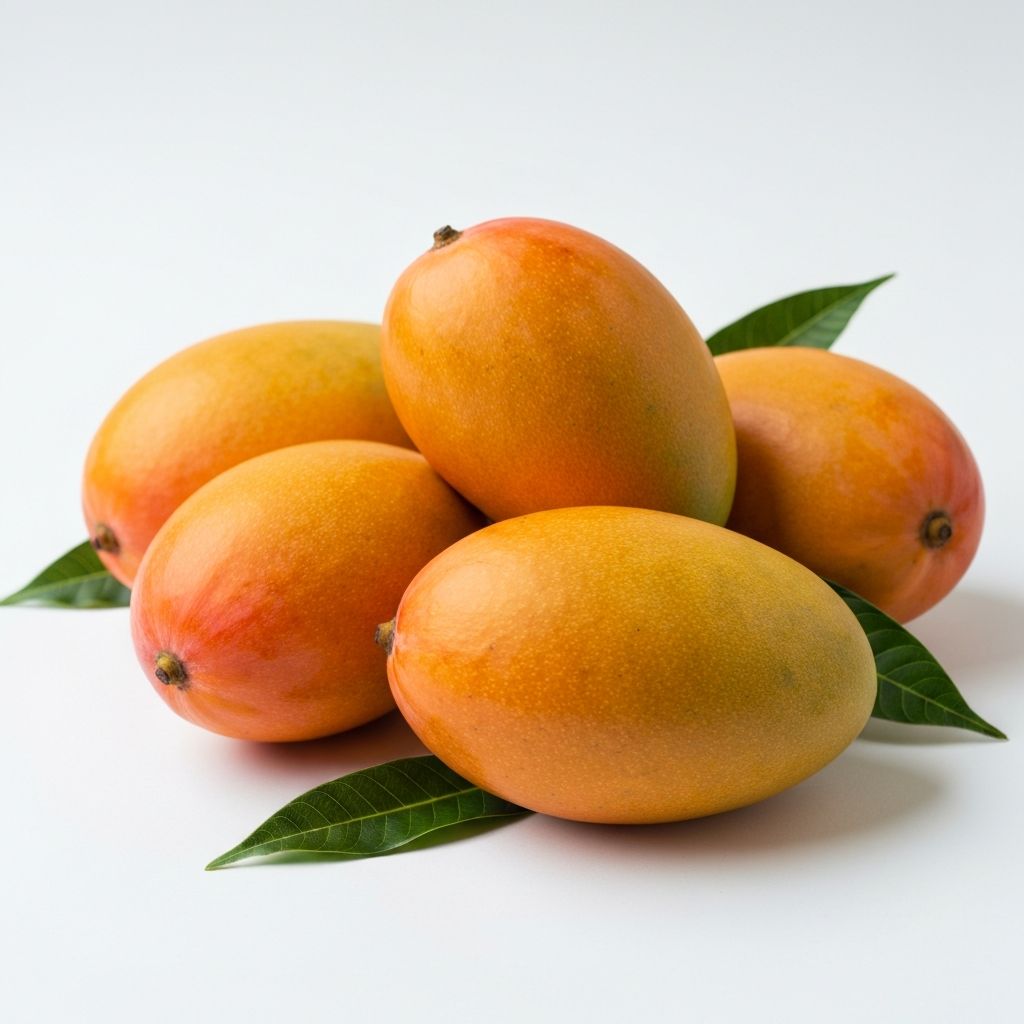 Fresh ripe mangoes